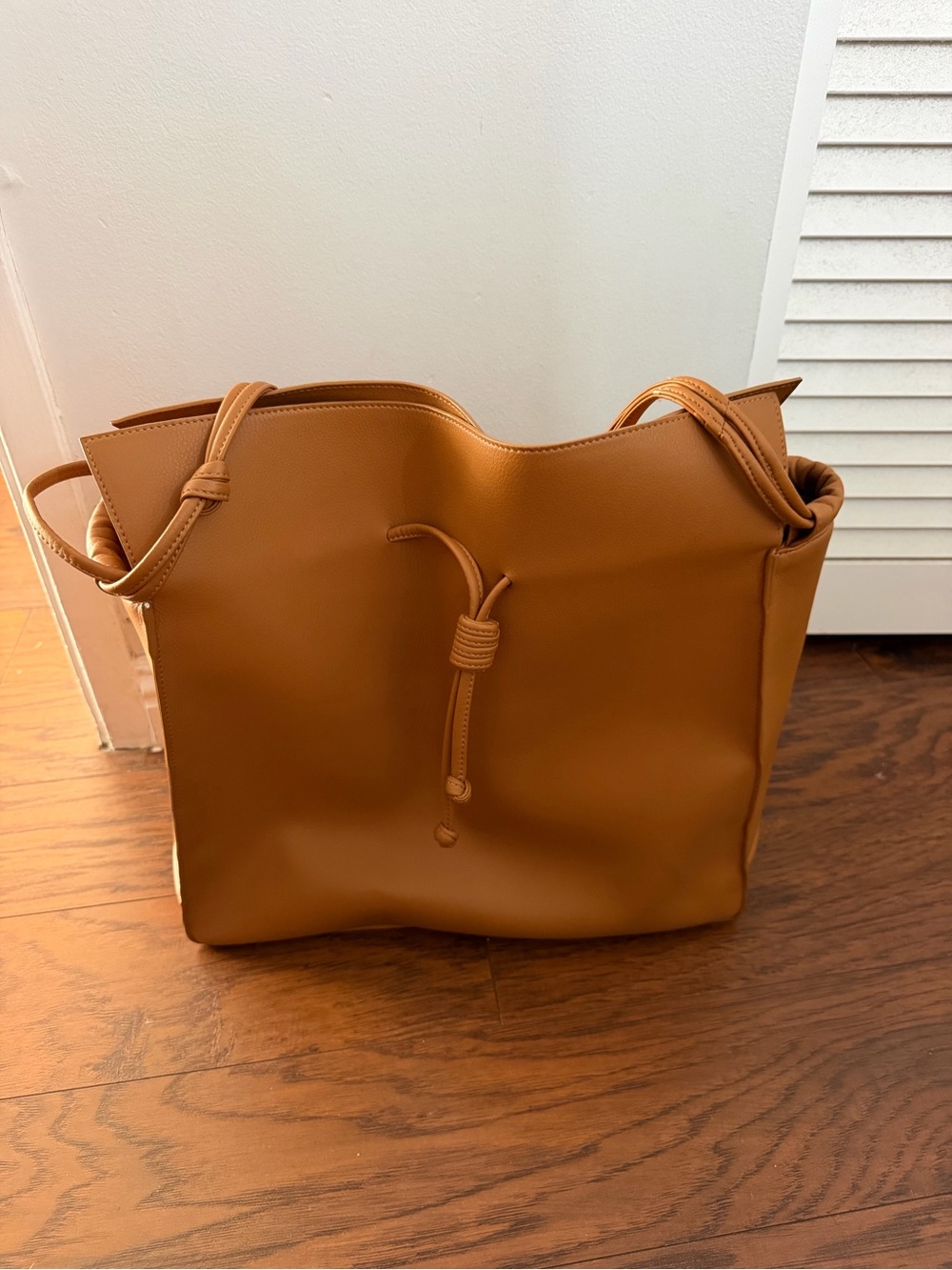 Von Holzhausen The Large Shopper - Tan Vegan Tote
